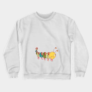 Friendly Caterpillar :) Crewneck Sweatshirt